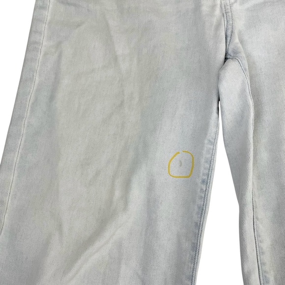 Madewell Perfect Vintage Wide-Leg Cropped Jean Sz 25 - Picture 14 of 16